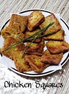 Chicken Lagan Squares