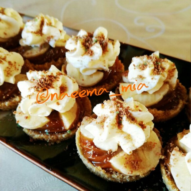 Easy Mini Banoffee Tart