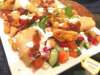 Samoosa Chaat