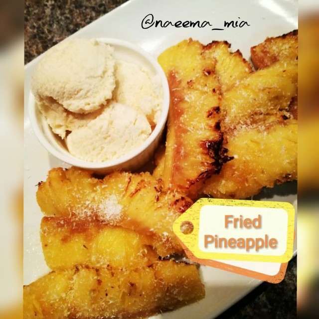 Fried Pineapple 