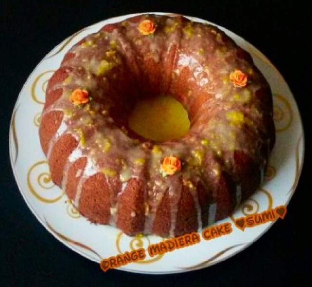 Orange Madiera Cake