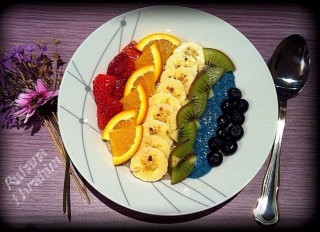 Rainbow Fruit Salad Oats