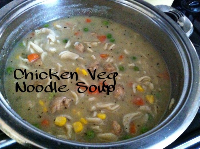 Chicken Veg Noodle Soup