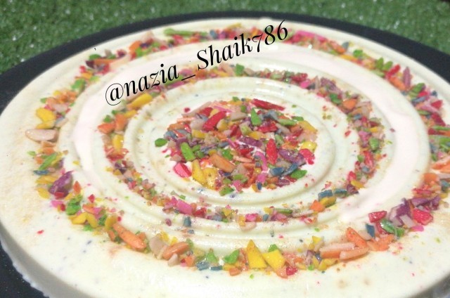 Burfee Dessert recipe by Nazia Shaik