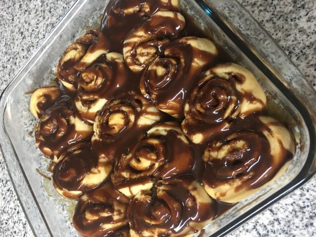 Chocolate Cinnabon 🍥🍥🍥