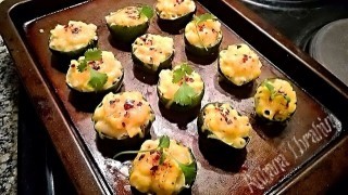 Baby Gem Squash Mac 'n Cheese