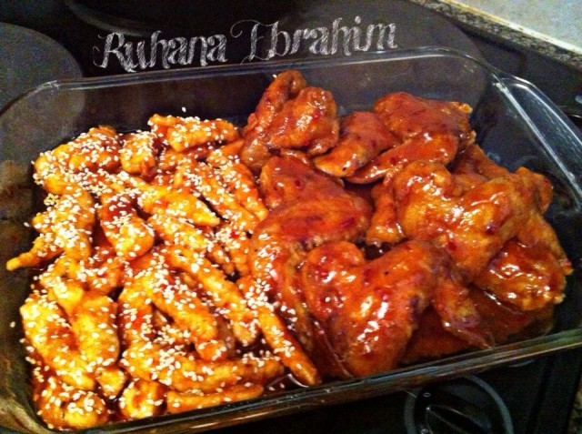 Sticky Teriyaki Wings