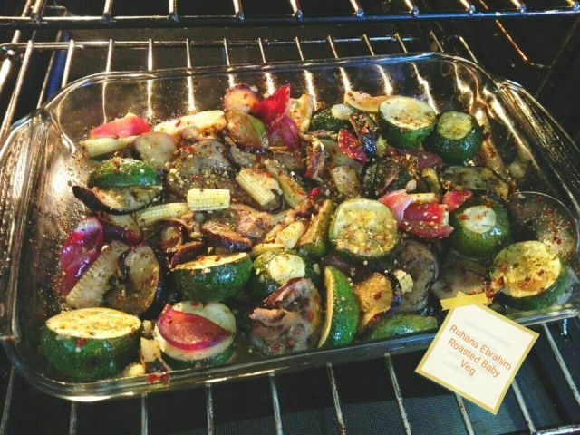 Roasted Baby Veg