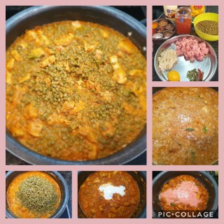 Chicken Green Mugh Dhal