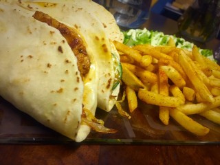 Grilled Portuguese Chicken Fold Overs / My Recipe