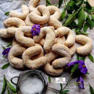 Almond And Coconut Crescents