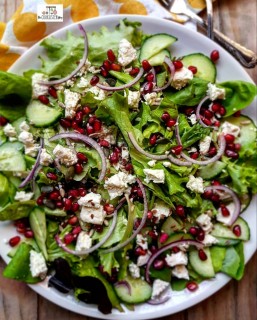 Red Onion And Feta Salad