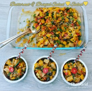 Butternut & Brinjal Salad