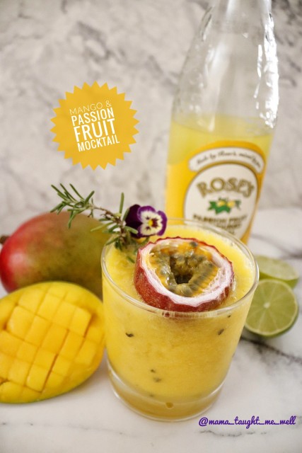 Mango & Passion Fruit Daiquiri Mocktail