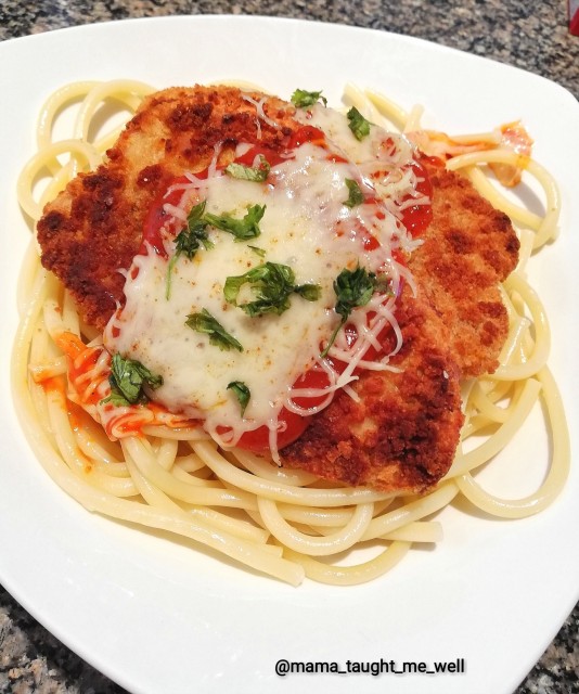 Chicken Parmigiana Pasta