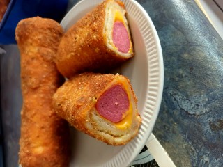 Cheese And Vienna Roll Ups