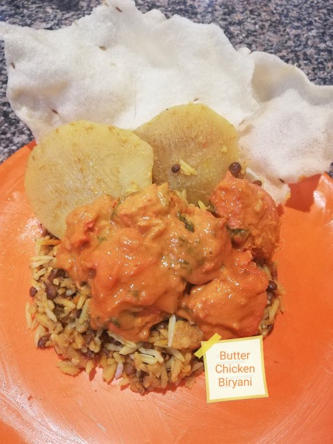 Butter Chicken Biryani