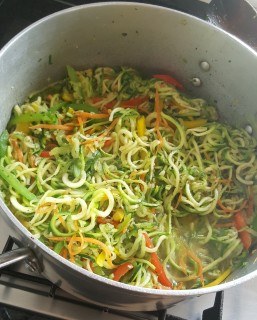 Baby Marrow Spaghetti 🍝🥒