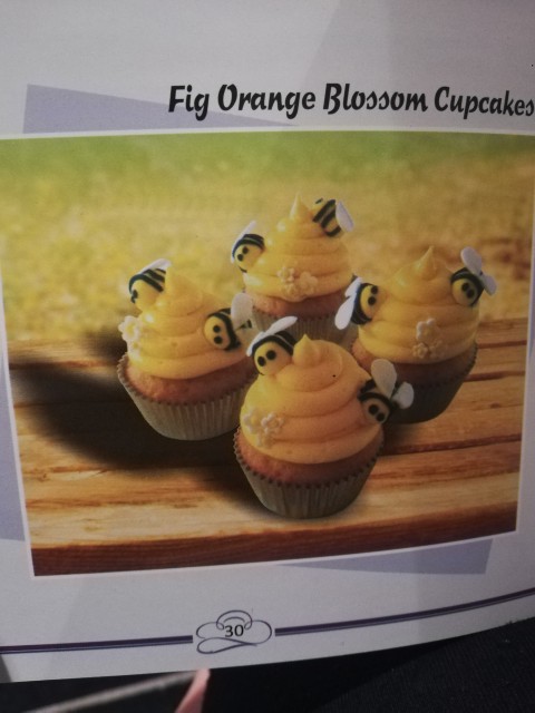 Fig Orange Blossom Cupcakes