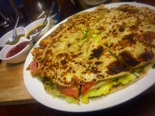 Haji Ali Inspired Roti Sandwich / My Version