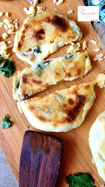 Cheese And Mash Baked Bread