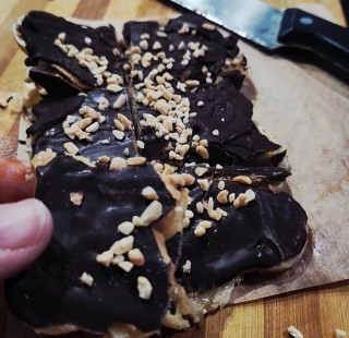 Healthy Chocolate Banana Bars