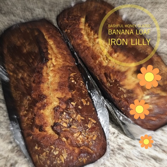 Bashful Honey Glazed Banana Loaf