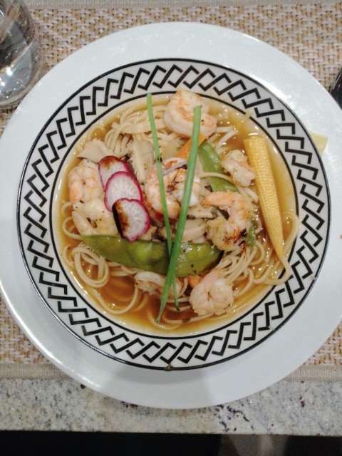 Prawn & Noodle Soup