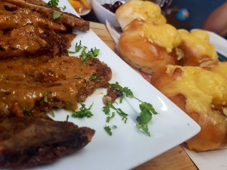 Masala Saucy T-bone / My Recipe