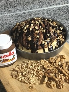 Nutella & Pecan Giant Cinnabon