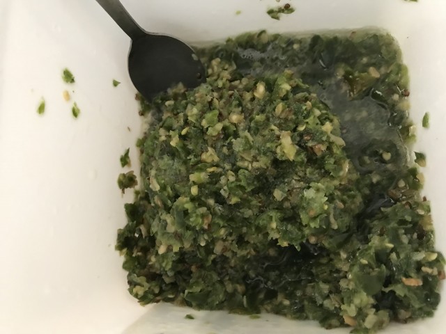 Green Chilli Garlic Masala