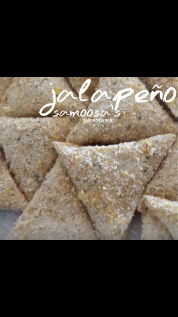 Jalapeno And Cheese Samoosas