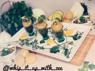 Mexican Paani Puri Shots