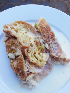 Quick And Easy Croissant Pudding