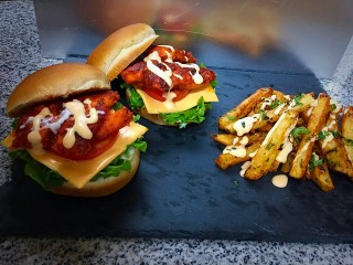 Grilled Peri Peri Chicken Burger 