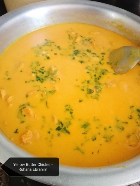 Yellow Butter Chicken