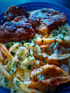 Macaroni And Cheese With Fries