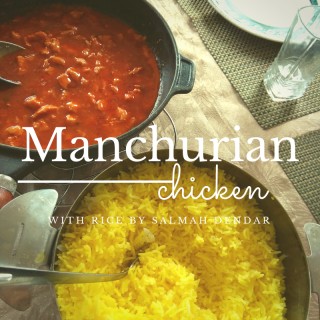 Chicken Manchurian Sizzler