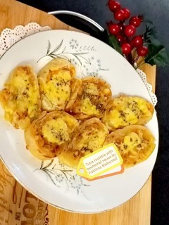 Tuna Roulette, Butter Puff Pastry With Bechemel Sauce