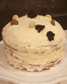 White Chocolate Mousse Cake