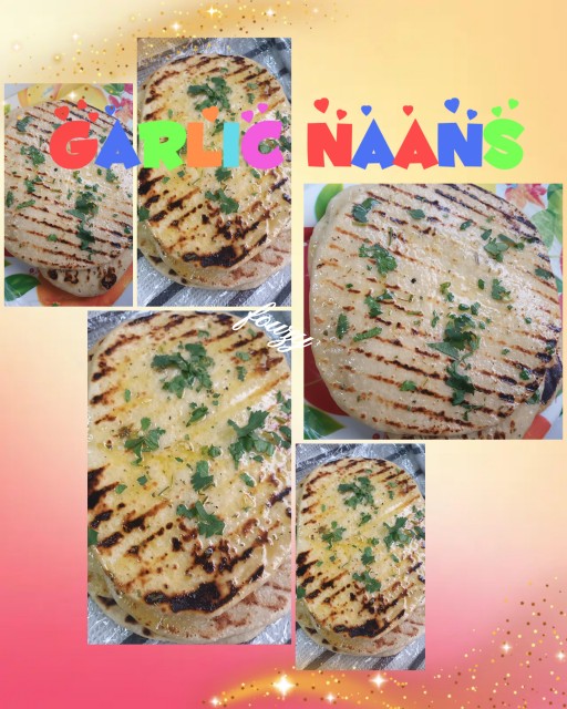 Garlic Naans