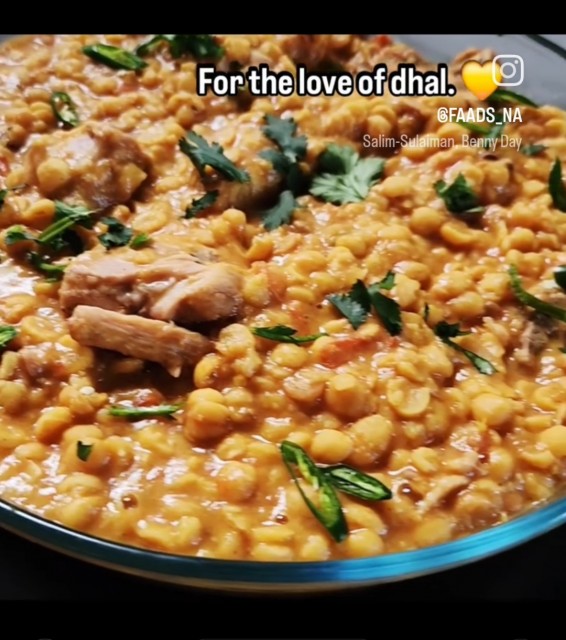 Chana Dhal With Mutton