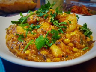 Papri , Brenjol And Potato Veg  Tarkari / My Version