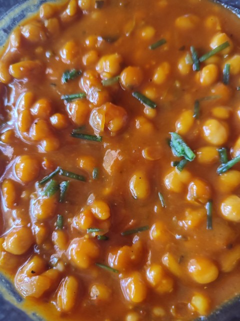 Chickpea And Baked Bean Curry