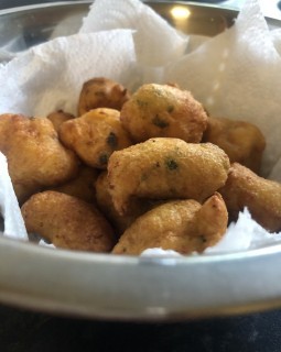 Chicken Bhajias (pakoras)