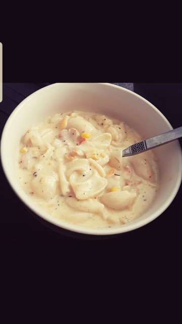 Quick Creamy Chicken And Pasta Soup