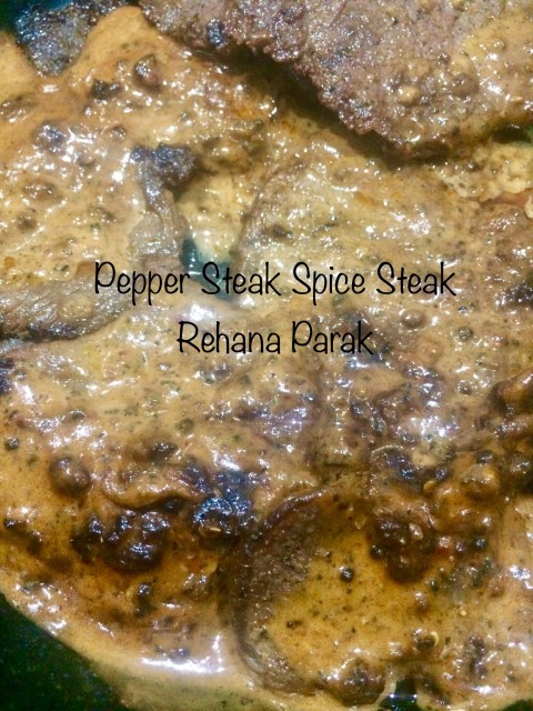 Pepper Steak Spice Steak