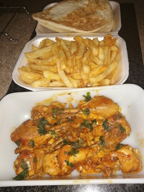 Nandos Style Chicken With Onion