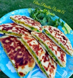 Aloo Paratha With A Differnce.