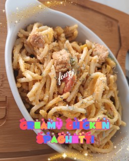 Creamy Chicken Spaghetti